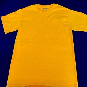 Champion Athletic-wear T-shirt Golden Yellow